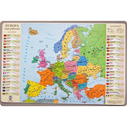 Podkładka-mapa polityczna europy 906425