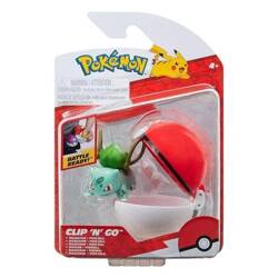Pokemon Clip N Go Bulbasaur Poke ball 482956