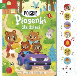 Polskie piosenki dla dzieci. Słuchaj i śpiewaj. Wydanie II 133394