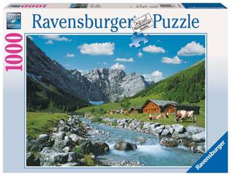 Puzzle Ravensburger 1000el Austria Góry Karwendel 192168