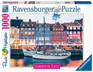 Puzzle Ravensburger 1000el Skandynawskie miasto 167395