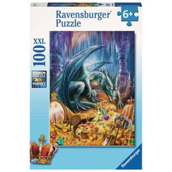 Puzzle Ravensburger 100el XXL Smok w jaskini 129409