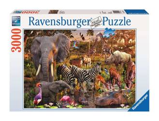 Puzzle Ravensburger 3000el Zwierzęta Afryki 170371