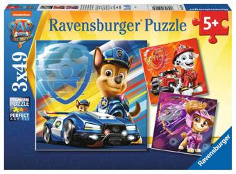Puzzle Ravensburger 3x49el Psi Patrol Movie 052189