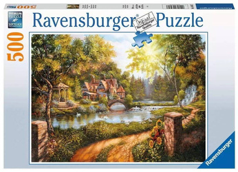 Puzzle Ravensburger 500el Domek nad wodą 165827