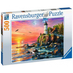 Puzzle Ravensburger 500el Latarnia na skale 165810