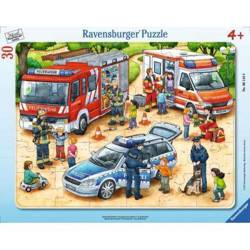 Puzzle Ravensburger ramkowe 30el Zawody 061440