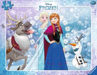 Puzzle Ravensburger ramkowe 40el Frozen Anna i Elsa 061419