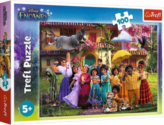 Puzzle Trefl 100 Magia czeka w Encanto 164459