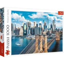 Puzzle Trefl 1000 Most Brookliński Nowy Jork USA 107258