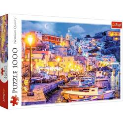 Puzzle Trefl 1000 Wyspa Procida nocą Włochy 107944