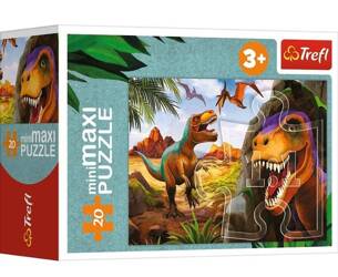 Puzzle Trefl 20 MiniMaxi Poznaj świat dinozaurów 211382