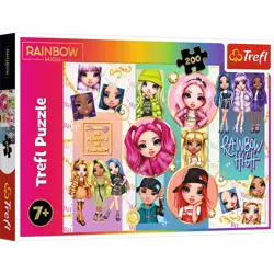 Puzzle Trefl 200 Przyjaźń Rainbow Hogh MGA 132892