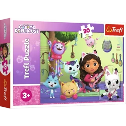 Puzzle Trefl 30 Gabi i jej uroczy domek 183016