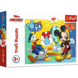 Puzzle Trefl 30 Myszka Miki i Wesoły Domek 182897