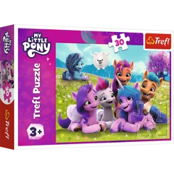 Puzzle Trefl 30 Przyjacielskie koniki Pony 182996