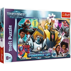 Puzzle Trefl 300 W świecie Transformers 230246