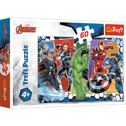 Puzzle Trefl 60 Niezwyciężeni Avengersi