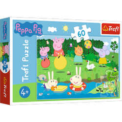 Puzzle Trefl 60 Wakacyjna zabawa / Peppa Pig