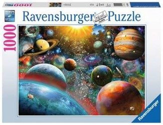 Puzzle ravensburger 1000el planety 198580