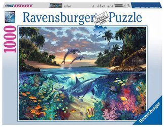 Puzzle ravensburger 1000el xxl zatoka koralowa 191451
