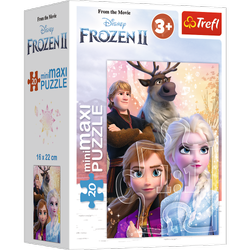 Puzzle trefl 20 miniMaxi Przyjaźń w Krainie Lodu Frozen 2 