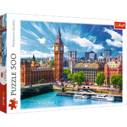 Puzzle trefl 500 słoneczny Londyn