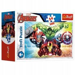 Puzzle trefl 54 mini Bohaterowie Marvel The Avengers 196139