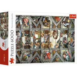 Puzzle trefl 6000 Sklepienie Kaplicy Sykstyńskiej 