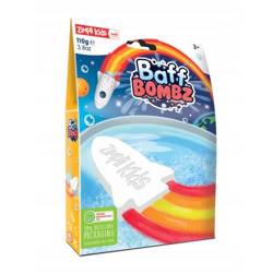 Rakieta do kąpieli zmieniający kolor wody Rainbow Baff Bombz 3+Zimpli Kids 023407
