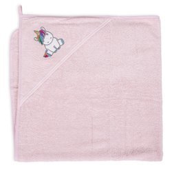 Ręcznik z kapturem unicorn 100x100 Ceba Baby