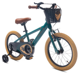 Rowerek 14 cali Verdant Bike z pchaczem zielony 644055