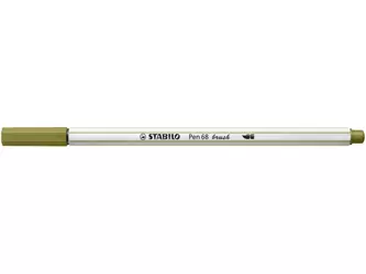 STABILO Pen 68 brush mud green 578271