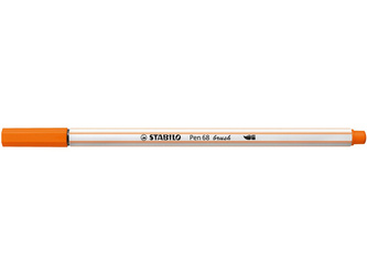 STABILO Pen 68 brush pomarańczowy 578240