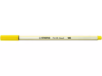 STABILO Pen 68 brush żółty cytrynowy 583961