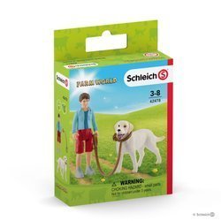 Schleich farm life spacer z labrador retriver 029844