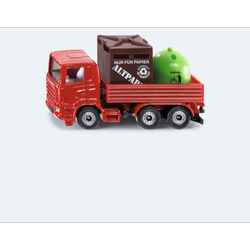Siku 0828 ciężarówka z pojemnikami na odpady