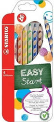 Stabilo Kredki Easy Start 6kol etui kartonowe z zawieszką 398718