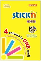 Stick'n Notes samoprz.Magic Pad 51x76mm neon mix 100k. 217696