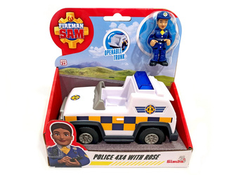 Strażak Sam Jeep policyjny 4x4 mini 074326