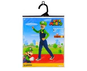 Strój Luigi Fancy Nintendo rozm S 4-6 lat 115804