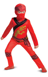 Strój dziecięcy Ninjago Kai rozmiar M 228862