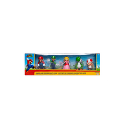 Super Mario Nintendo Figurki 5-pak 6cm 400900