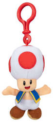 Super Mario brelok pluszowy toad 295763