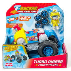 T-Racers Power Truck Turbo Digger Pojazd 018019