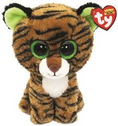 TY Beanie Boos brązowy tygrys TIGGY, 15 cm