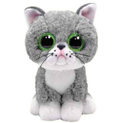 TY Beanie Boos szary kot FERGUS 15cm 365814 