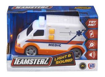 Teamsterz Pojazd ratunkowy ambulans światło dźwięk 656411