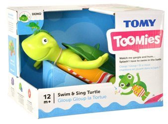 Tomy toomies żółwik nakręcany śpiewa pływa e2712
