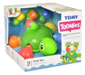 Tomy toomies żółwiowa rodzinka do wanny e72097